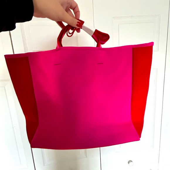 Pink and Red Tote Bag - Brand New - Picture 3 of 3
